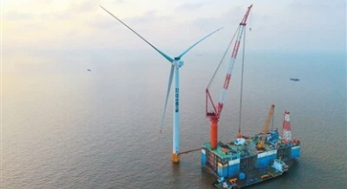我國離岸最遠海上風電項目全容量并網